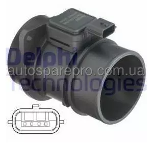 ( Delphi Af1065312B1 ) Расходомер Воздуха (4 Pin) Dacia Duster