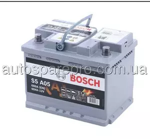 ( Bosch 0092S5A050 ) Аккумулятор Bosch 12В 60Ач/680A
