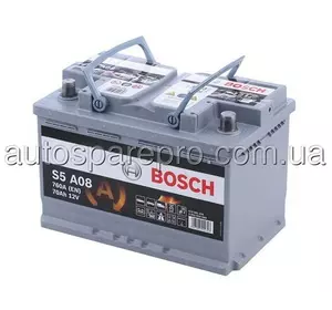( Bosch 0092S5A080 ) Аккумулятор Bosch 12В 60Ач/680A