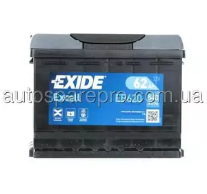 ( Exide Eb620 ) Аккумулятор  12В 62Ач/540A