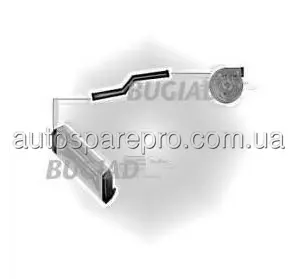 ( Bugiad 88797 ) Шланг (Патрубок) Интеркуллера Правый Opel Vivaro