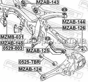 ( Mazda Td1128500A ) Рычаг Независимой Подвески Колеса Mazda Cx-9